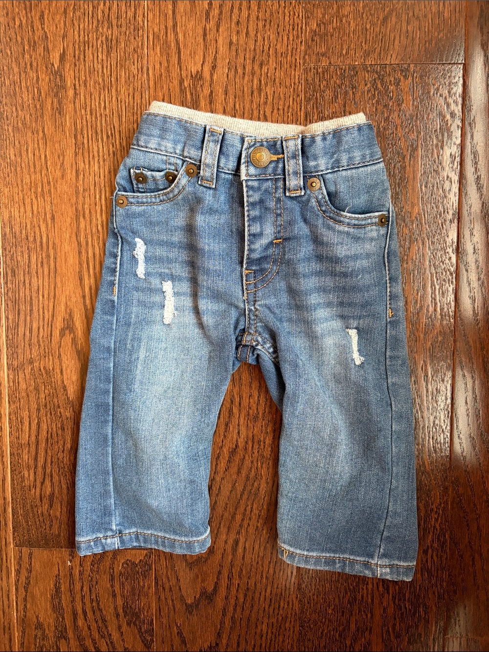Levi's 514™ Baby Straight Leg Distressed Jeans Size 6 Months